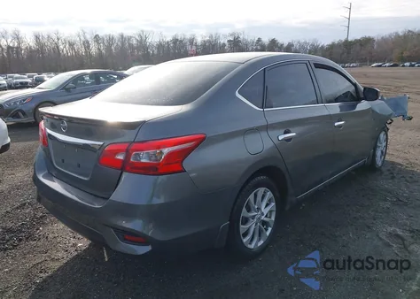 2019 Nissan Sentra S из США, поврежденный, VIN 3N1AB7AP6KY250647